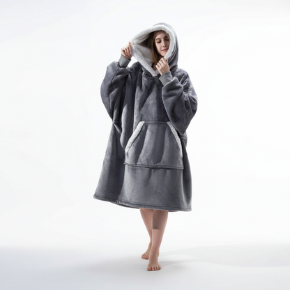 Hoodie en Dekentje Gecombineerd - SnuggleBlanket