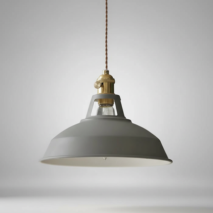 Industriële metalen hanglamp - IndustroGlow