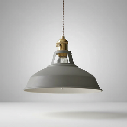 Industriële metalen hanglamp - IndustroGlow