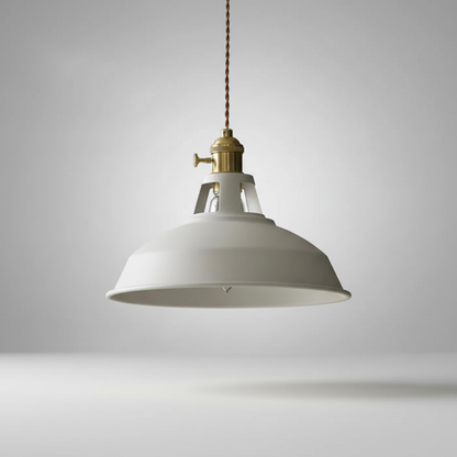 Industriële metalen hanglamp - IndustroGlow