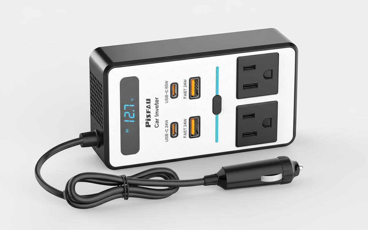 Auto-omvormer 200 W - PowerDrive