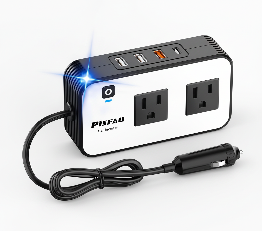 Auto-omvormer 200 W - PowerDrive