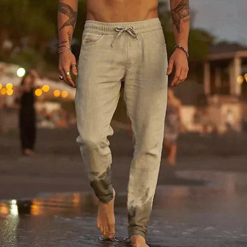 Casual Linnen Broek voor Heren – Luca