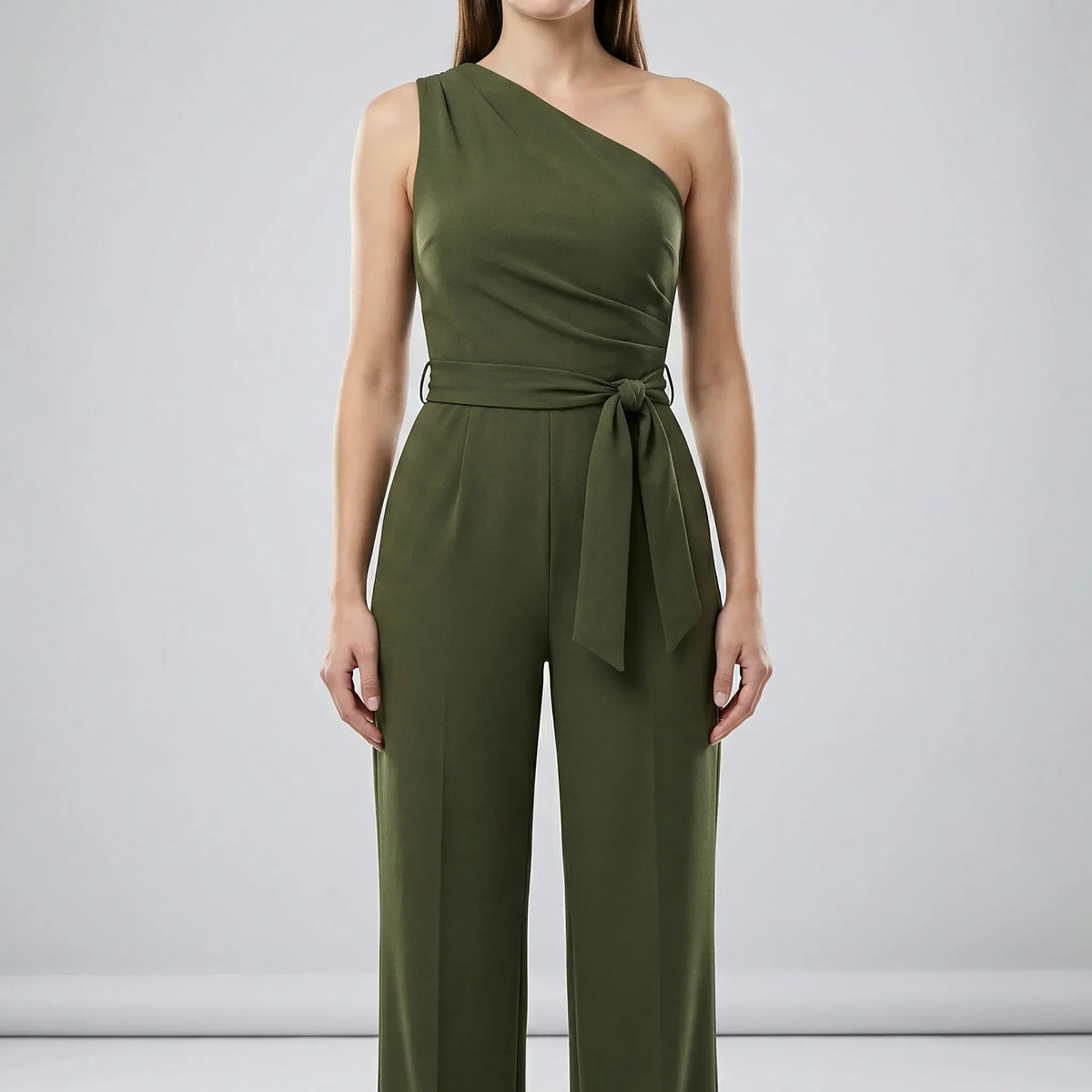 Jumpsuit met één schouder - Jasmina