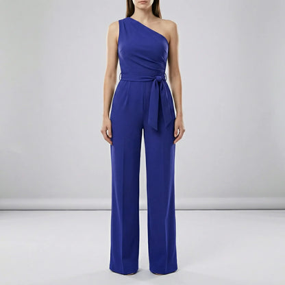 Jumpsuit met één schouder - Jasmina