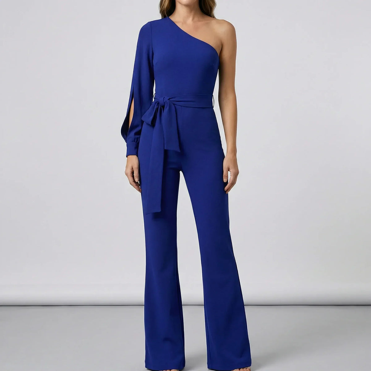 Jumpsuit met één schouder - Katja