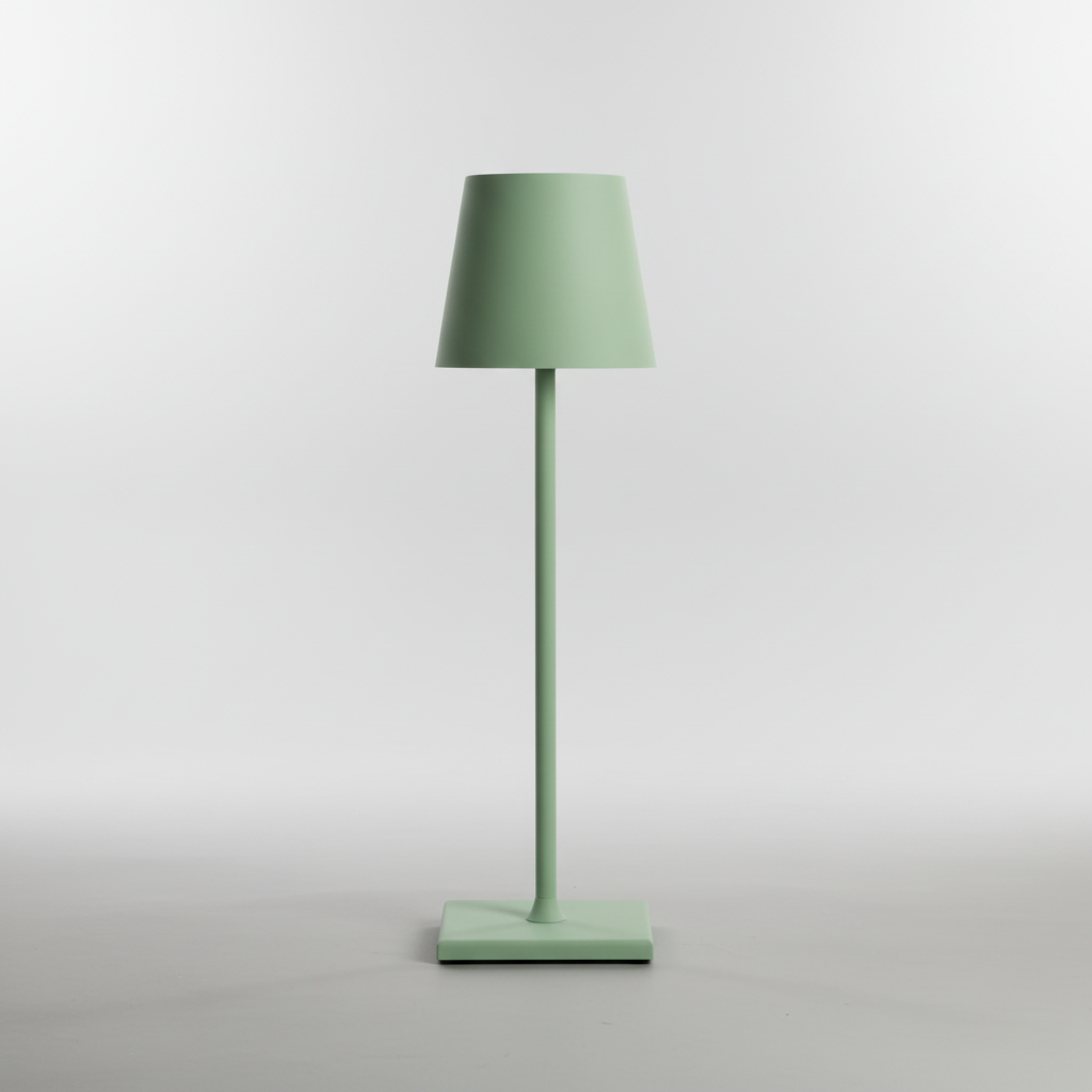 Draadloze aluminium tafellamp - Luminest