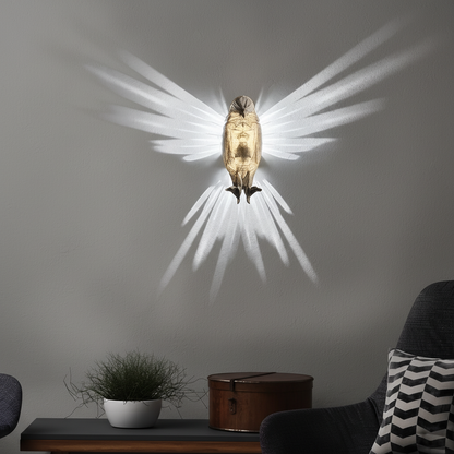 Draadloze batterijgevoede wandlamp - AeroGlow