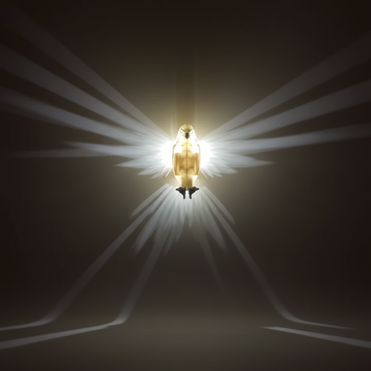 Draadloze batterijgevoede wandlamp - AeroGlow