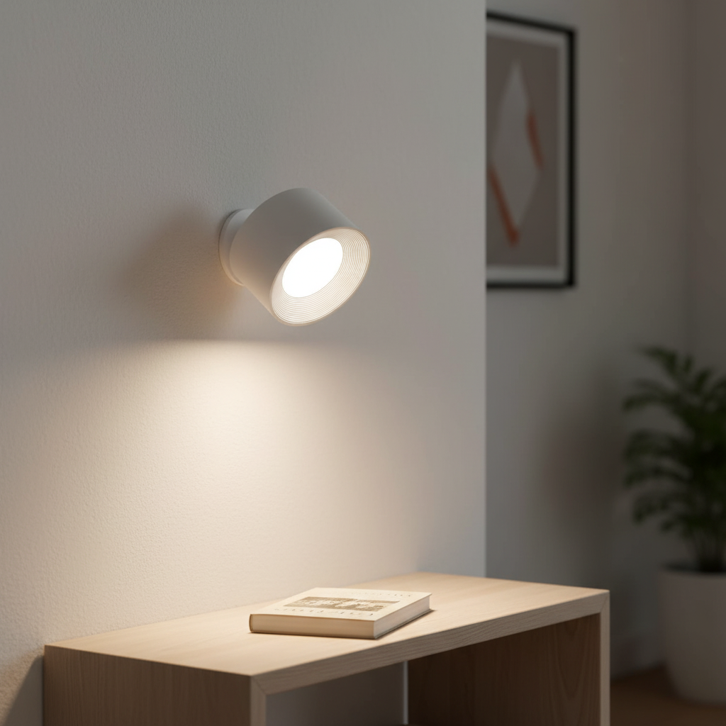 Draadloze magnetische wandlamp - FlexiHalo