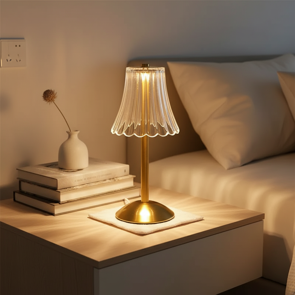 Draadloze Draagbare Tafellamp - Champalight