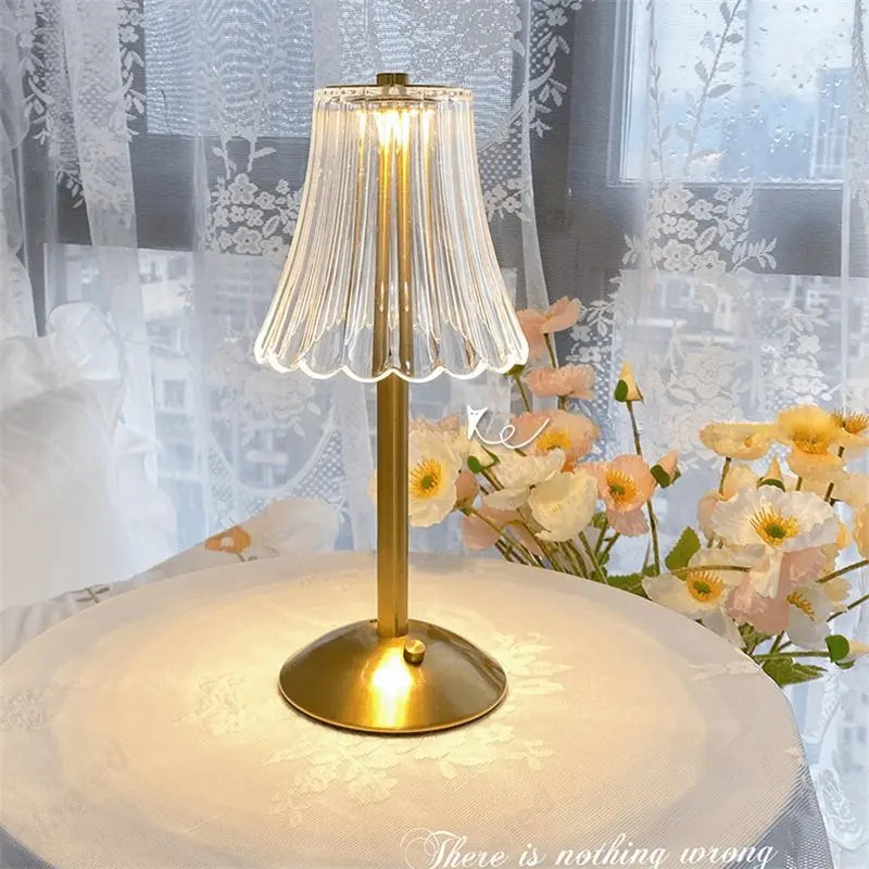 Draadloze Draagbare Tafellamp - Champalight