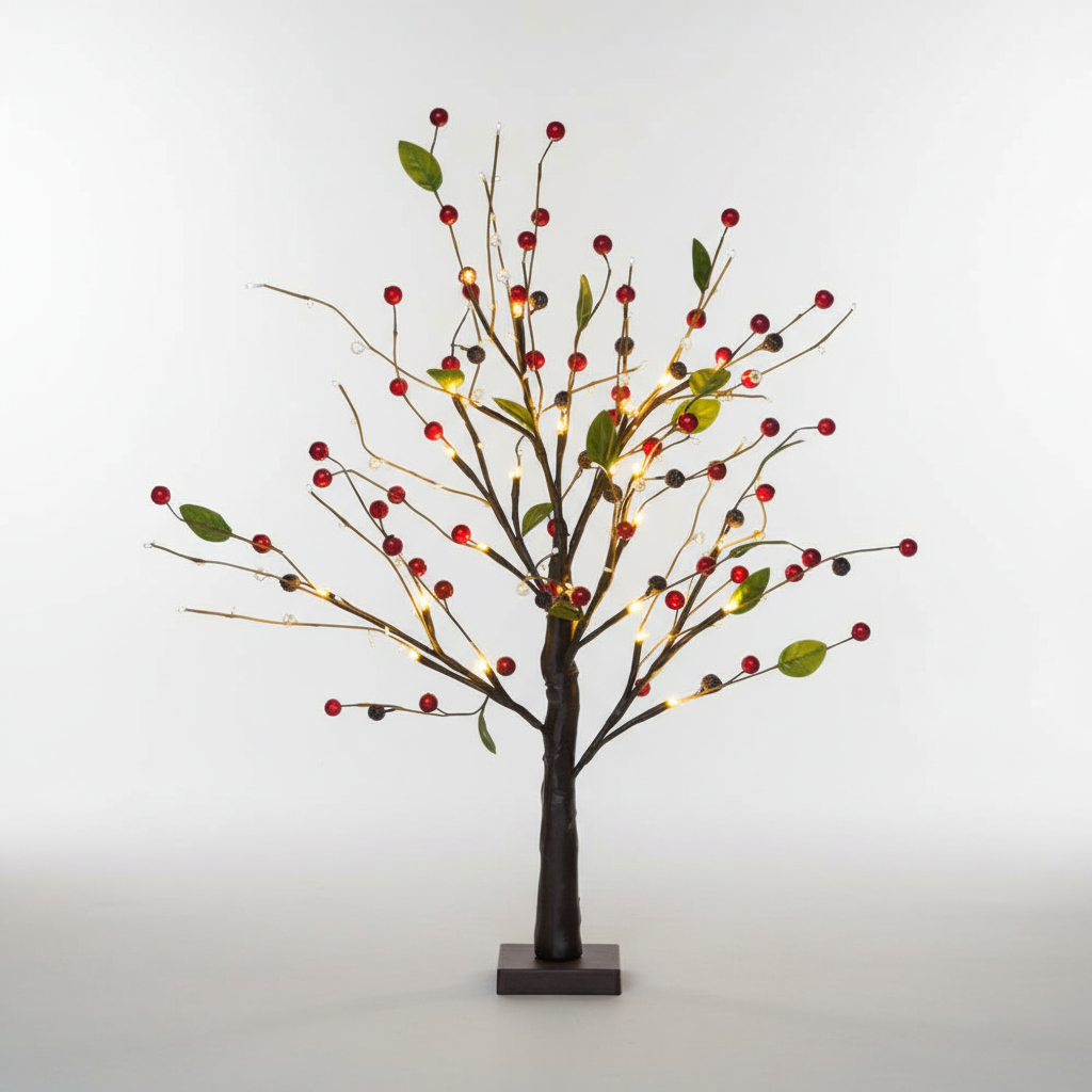Draadloze LED-decoratieboom - Warmbranch