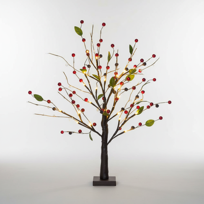 Draadloze LED-decoratieboom - Warmbranch