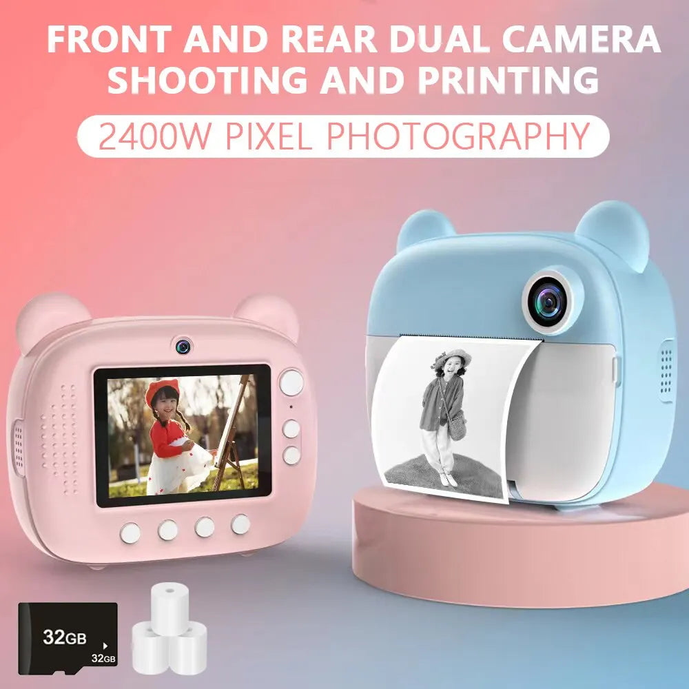 Instantcamera voor kinderen met afdrukfunctie – FotoSpaß Mini
