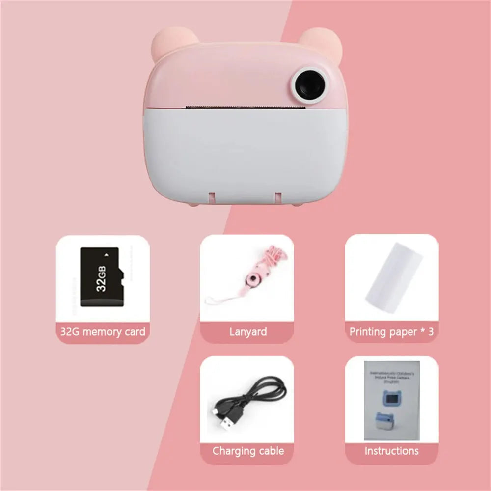 Instantcamera voor kinderen met afdrukfunctie – FotoSpaß Mini