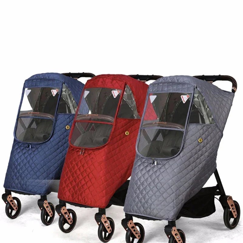 Winter-weerbeschermingsset voor kinderwagen – 1+1 GRATIS actie