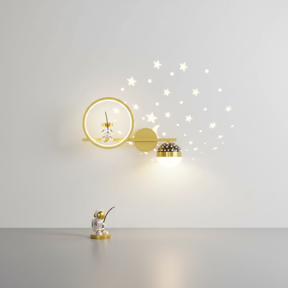 Wandlamp voor kinderkamer van metaal - StarSphere