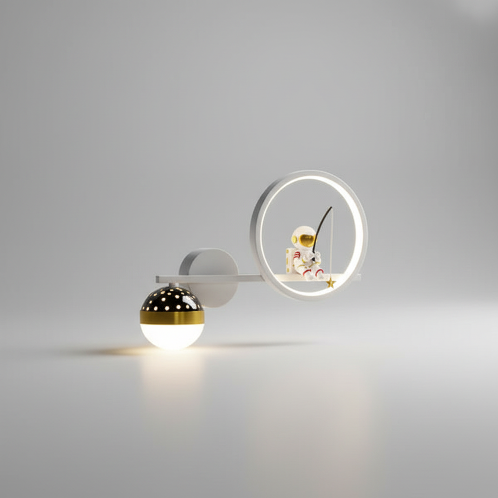 Wandlamp voor kinderkamer van metaal - StarSphere