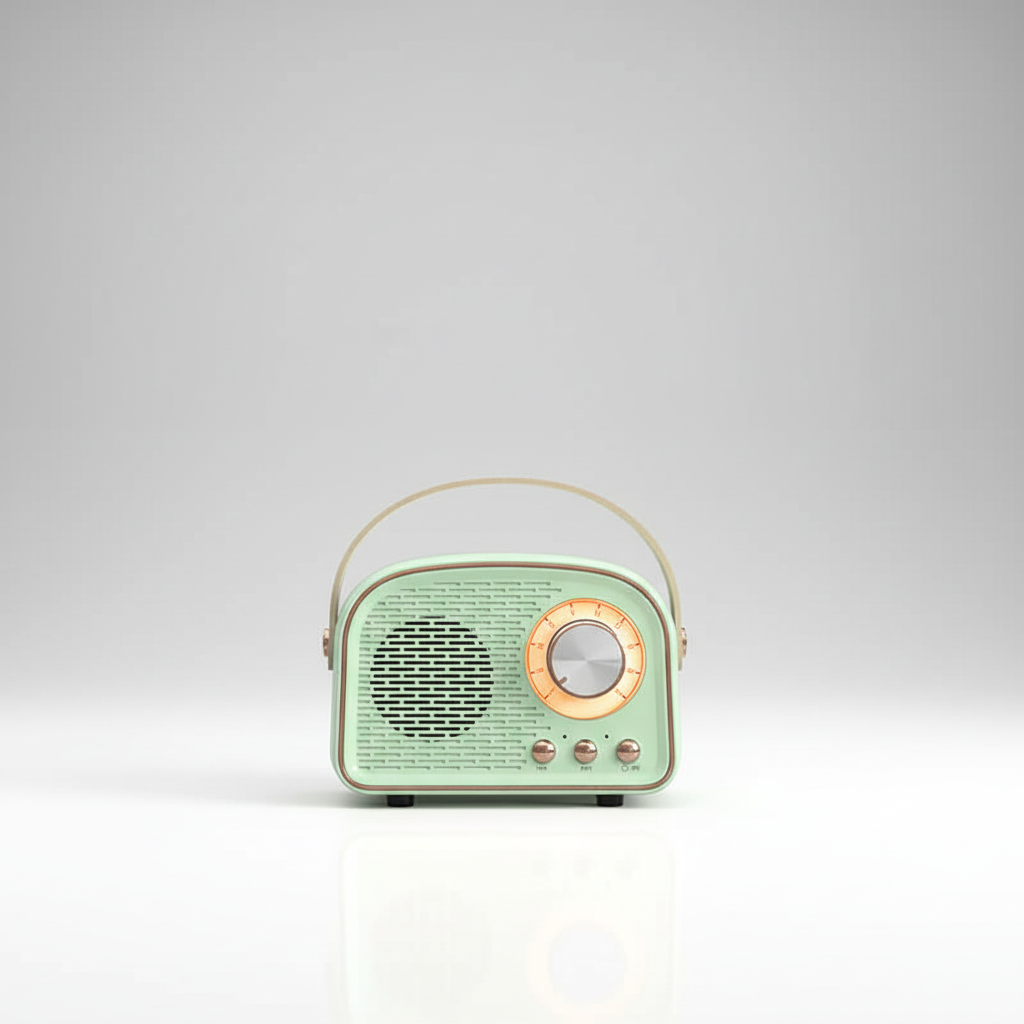 Compacte Retro Bluetooth-luidspreker - TuneHaven