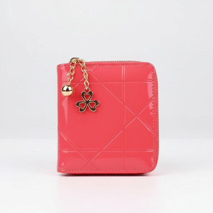Compacte leren portemonnee - GleamWallet