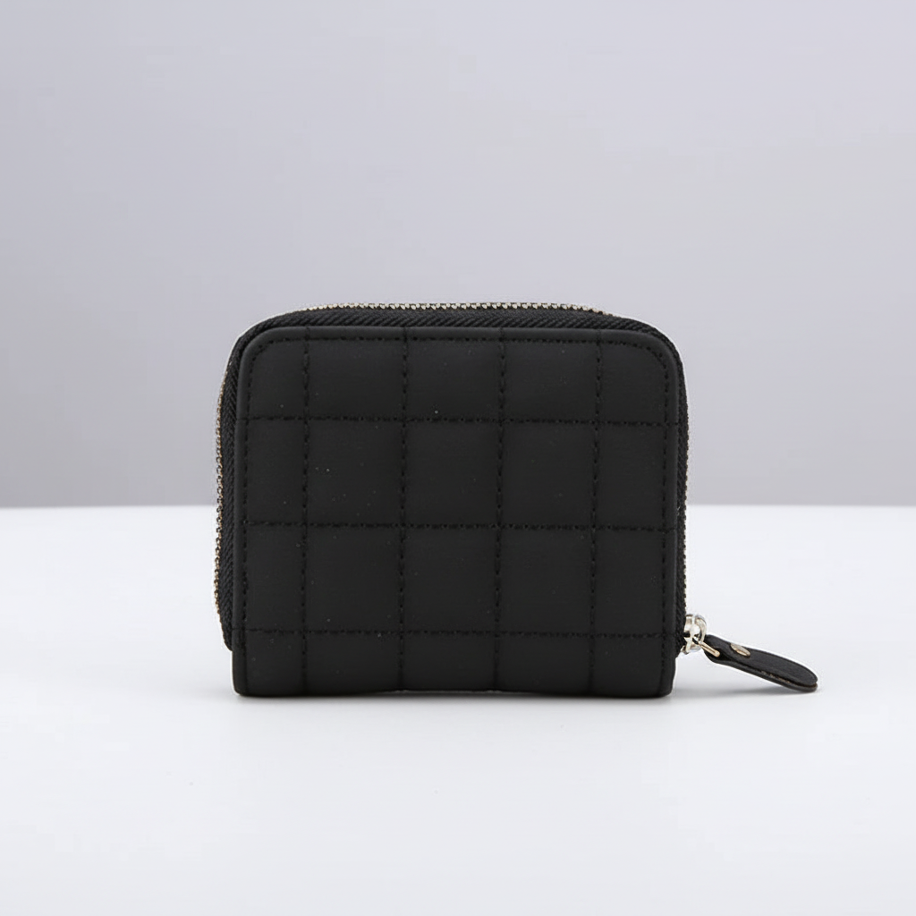 Compacte leren portemonnee - GleamWallet