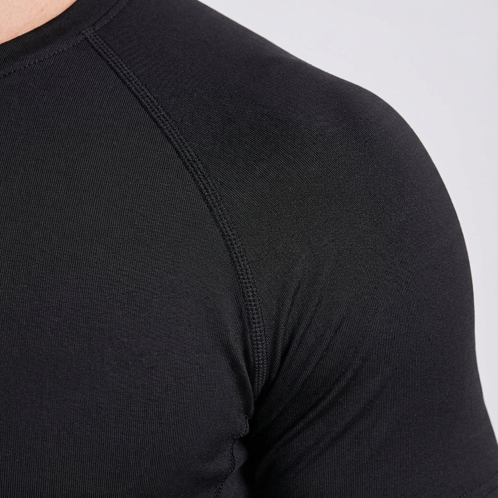 Korte mouw compressie shirt - Calvin
