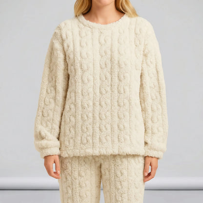 Zachte pyjama met lange mouwen - Kimberley