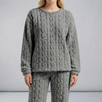 Zachte pyjama met lange mouwen - Kimberley