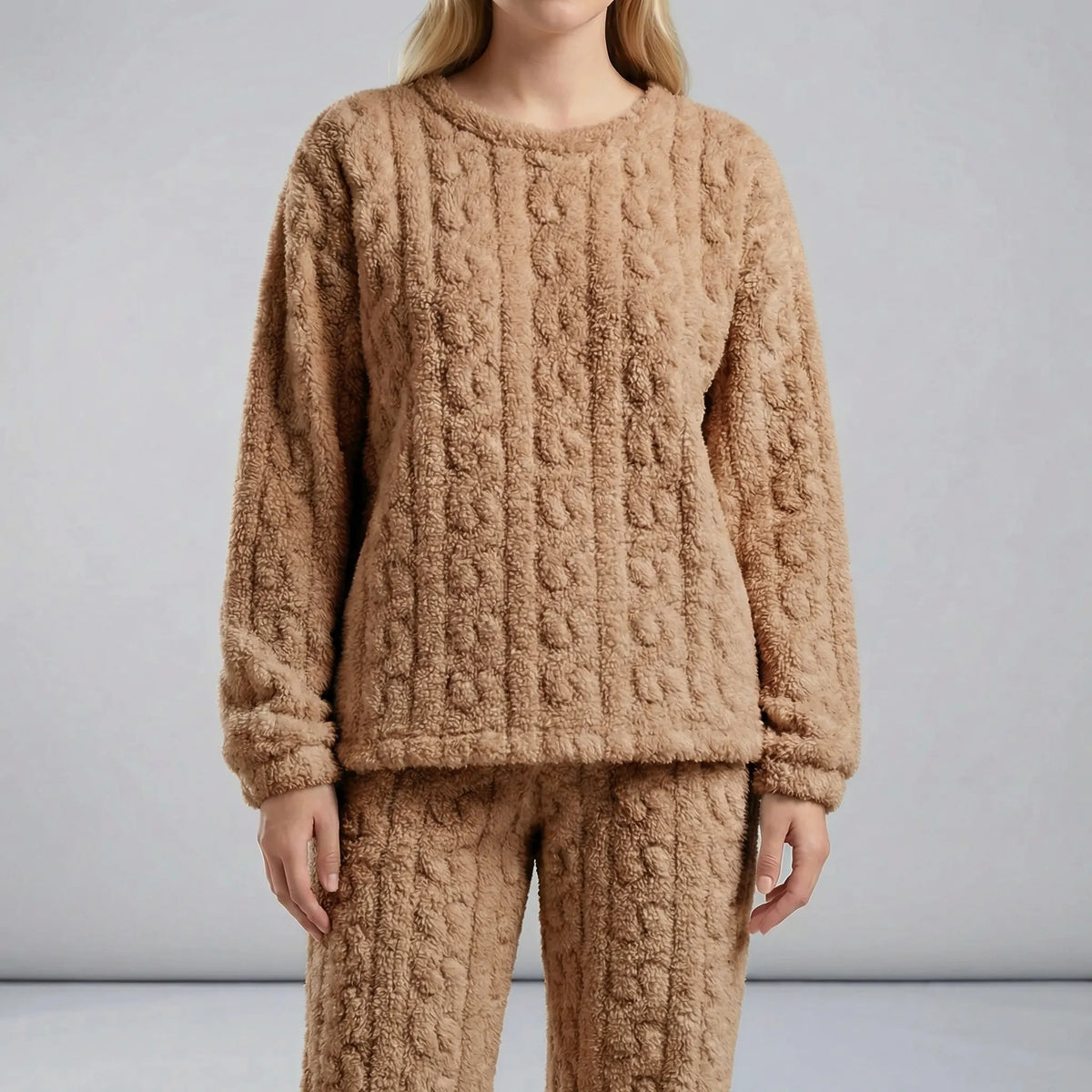 Zachte pyjama met lange mouwen - Kimberley