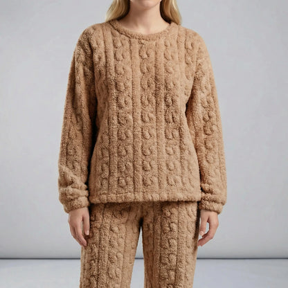 Zachte pyjama met lange mouwen - Kimberley