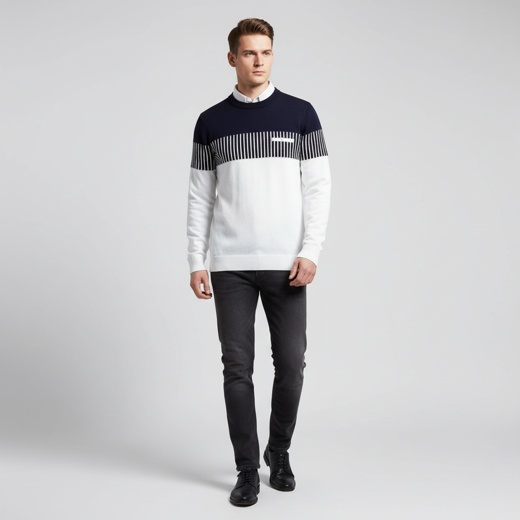 Lange Mouwen Trui - StripeMix