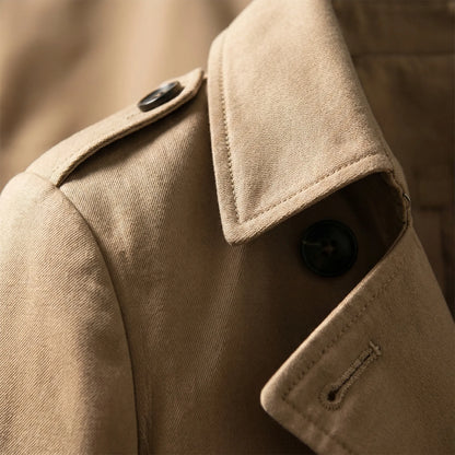 Lange getailleerde trenchcoat - Alicia