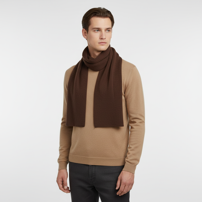 Lange gebreide unisex sjaal - CashmiLux