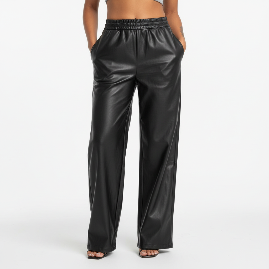 Lederhose Met Baggy-Snit - Suzy