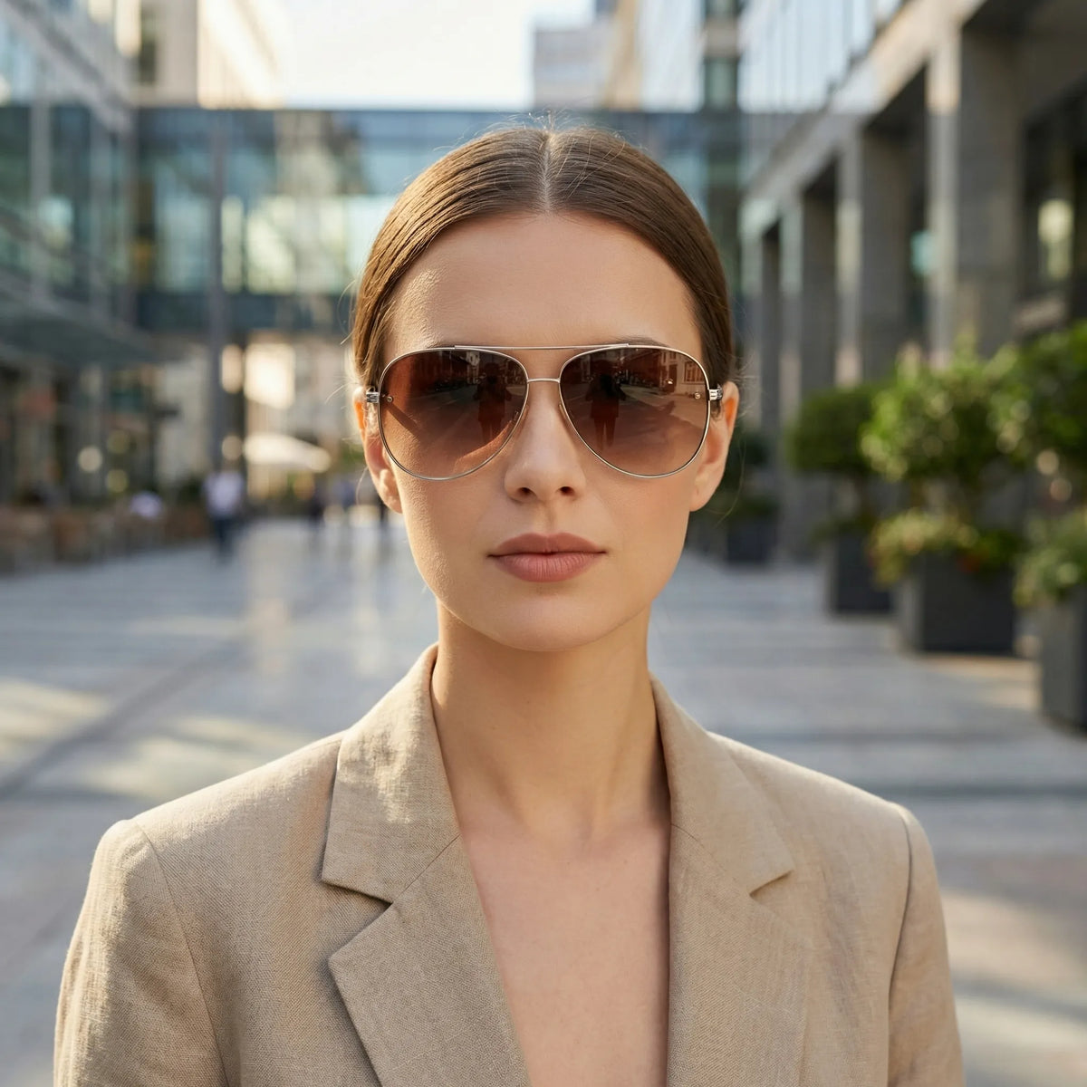 Lichte aviator-zonnebril - Marleen