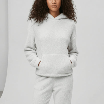 Loungewear-set met kangoeroezak - Milana