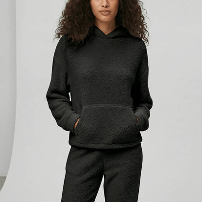 Loungewear-set met kangoeroezak - Milana