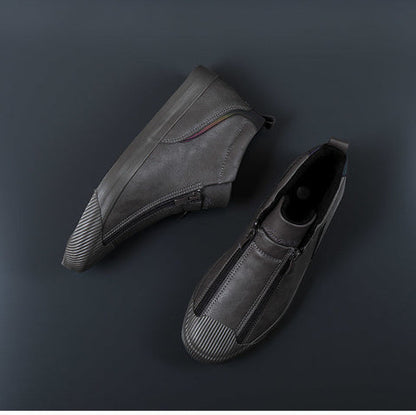 Heren Sneakers met Rits en Comfort – Noah