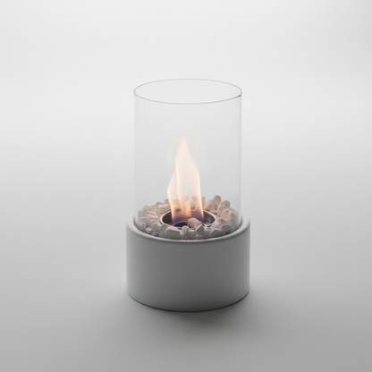 Decoratieve lantaarn met metalen basis - HearthLume