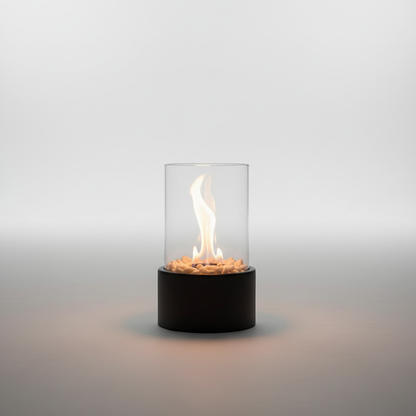 Decoratieve lantaarn met metalen basis - HearthLume