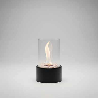 Decoratieve lantaarn met metalen basis - HearthLume