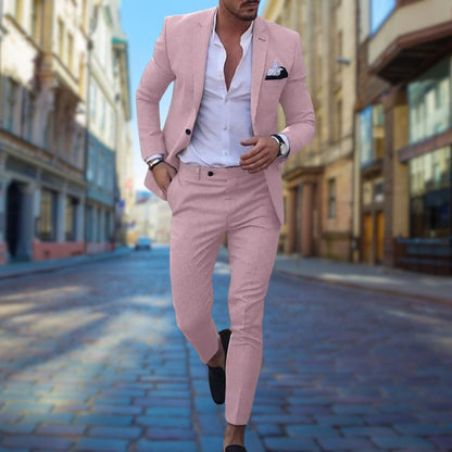 Stijlvol Slim Fit Herenpak - Noah