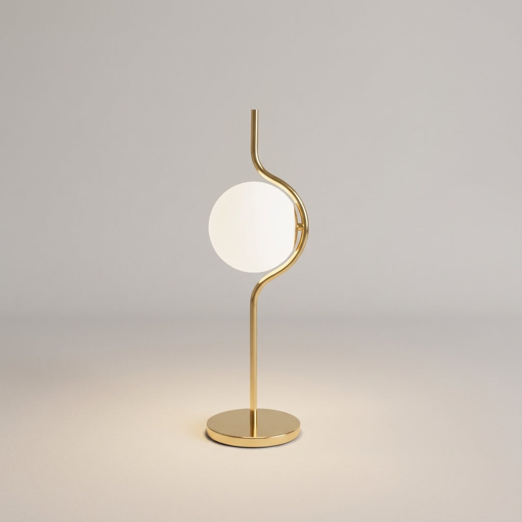 Minimalistische sculpturale tafellamp - Auraquill