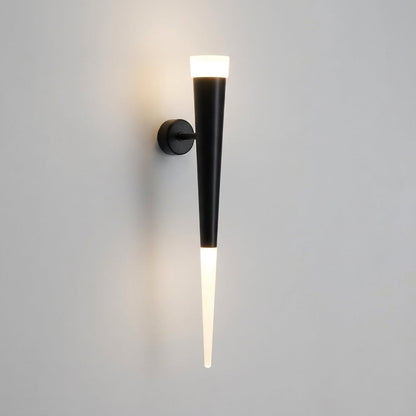 Moderne, kegelvormige wandlamp – LumaTaper