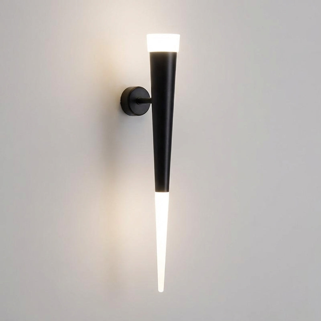 Moderne, kegelvormige wandlamp – LumaTaper