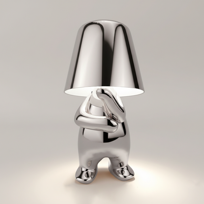 Moderne tafellamp met metalen afwerking - AuraBuddy