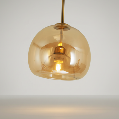 Moderne goudzwarte designlamp - Aurelight