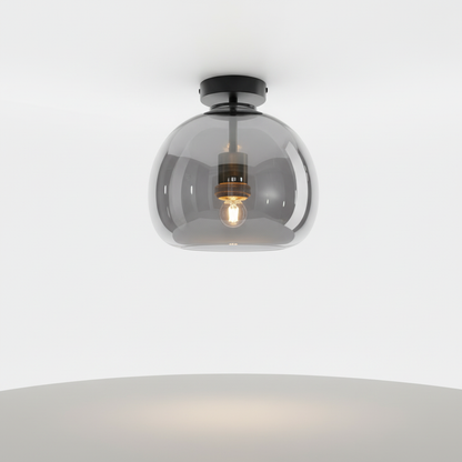 Moderne goudzwarte designlamp - Aurelight