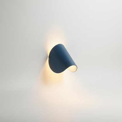 Moderne halfronde wandlamp - Glowario
